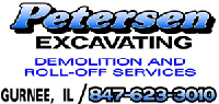 Petersen Excavating - Gurnee Web Site Development